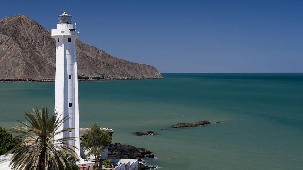 Lighthouse in San Felipe, Mexico