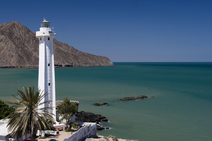 Lighthouse in San Felipe, Mexico