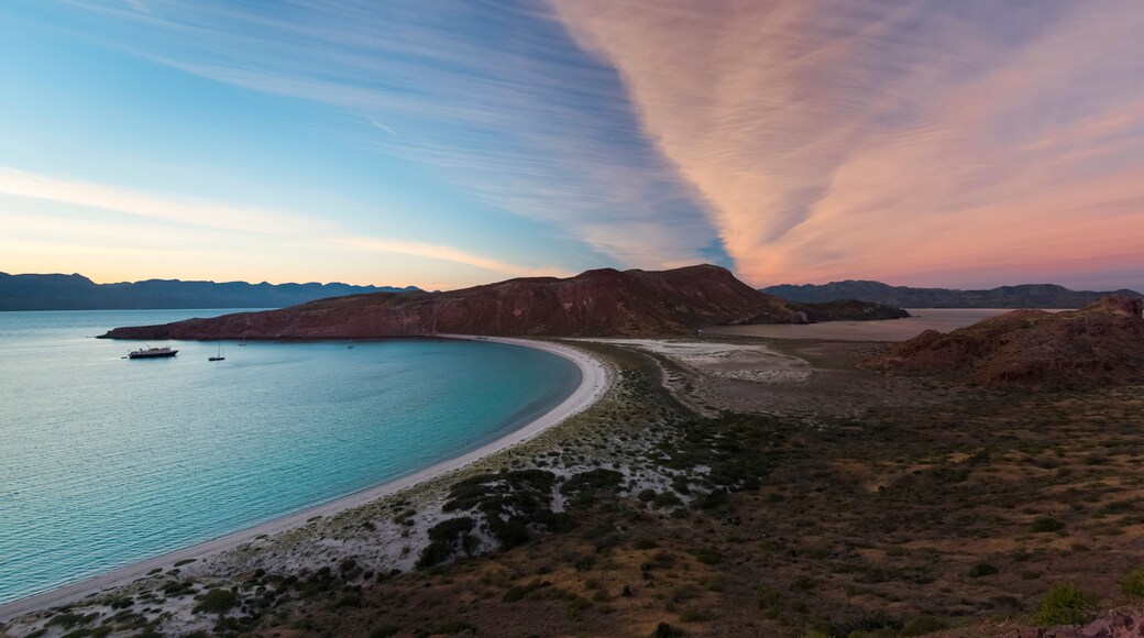 Sunset over the Sea of Cortez; Baja California, Mexico