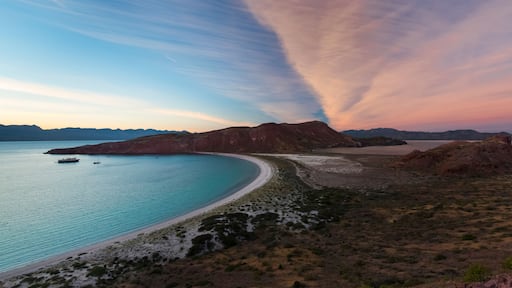 Sunset over the Sea of Cortez; Baja California, Mexico