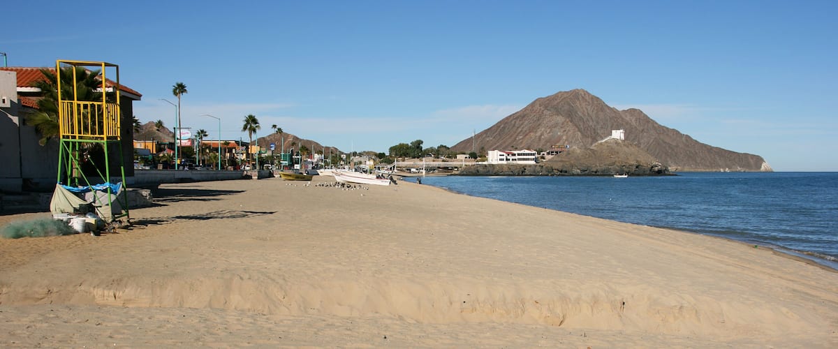 Beautiful beach of San Felipe, Baja California Norte, Mexico