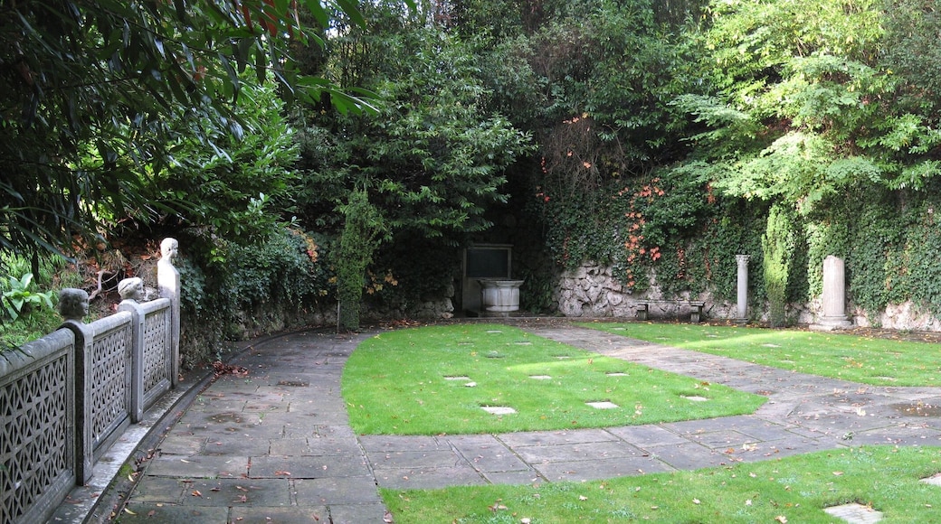 Cliveden War Cemetery, within the grounds of Cliveden, a National Trust property. Most of the dead are from the nearby First World War Canadian Red Cross Hospital. Listed as a Commonwealth War Graves Commission cemetery, containing 45 casualties.