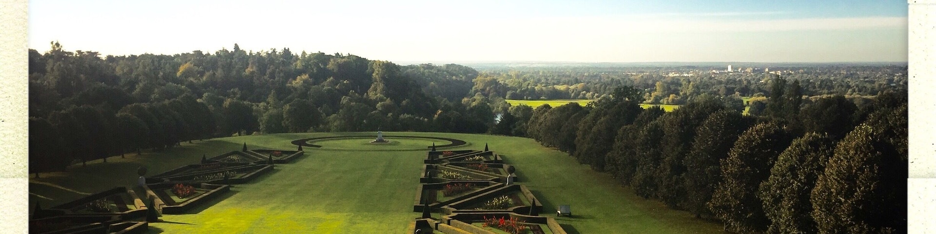 Clivden house gardens. Home of the Profumo scandal