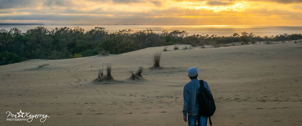 Jockey's Ridge is the Biggest natural sand dune in the east cost.
