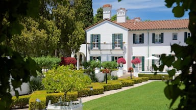 Jekyll Island mostrando fiori e casa