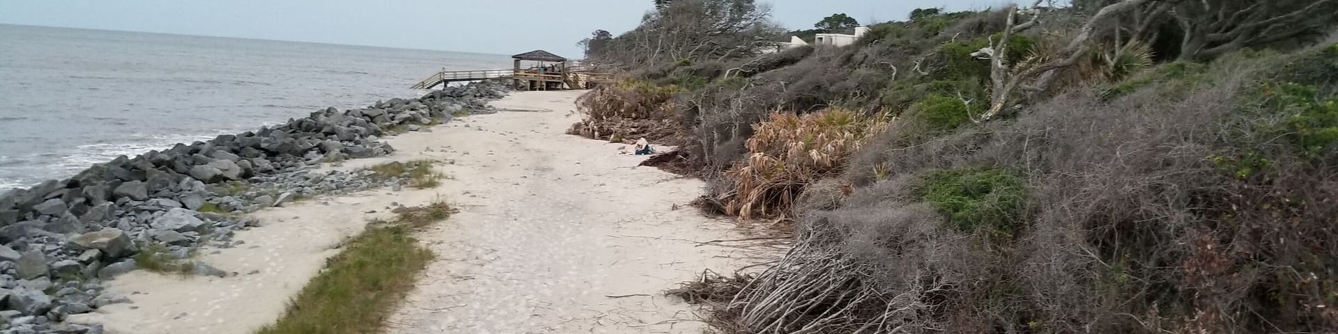 The beach at Jekyll island