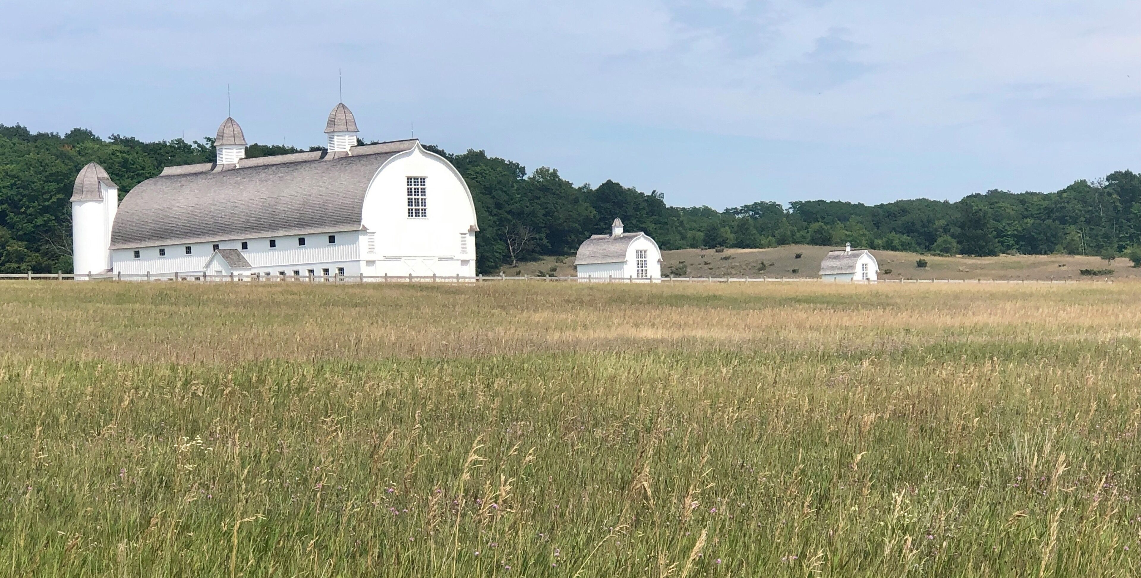 Part of the Sleeping Bear Dunes National Seashore are a series of preserved and maintained historic sites.