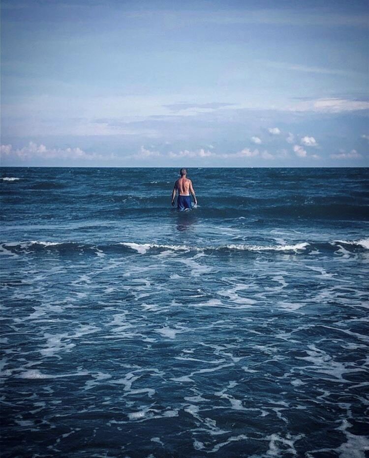 On our way through South Carolina we found this beautiful spot! My family experienced the ocean for the first time! #Adventure