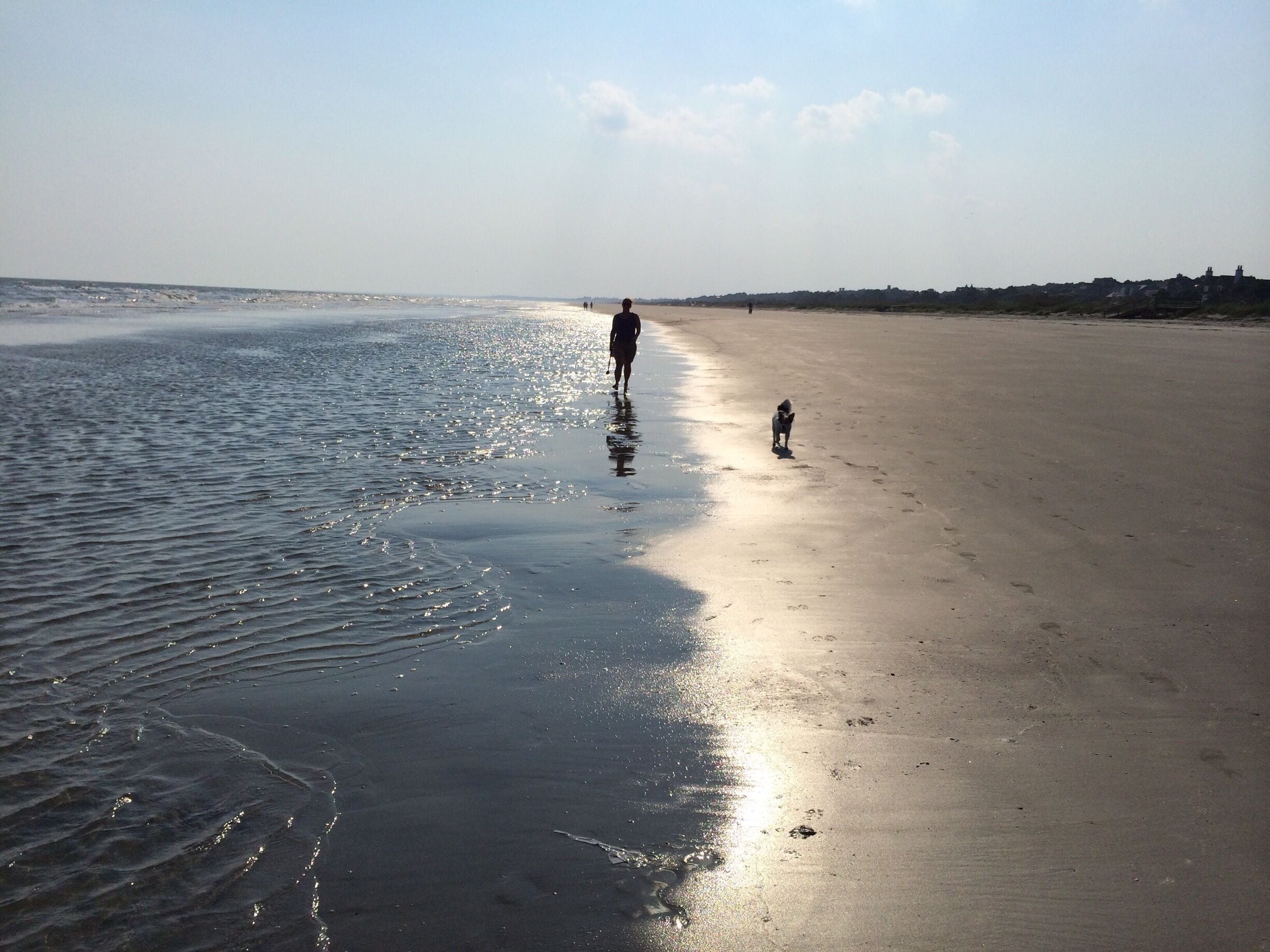 My favorite beach in the world. #kiawahisland #sc #beach #wifeanddog