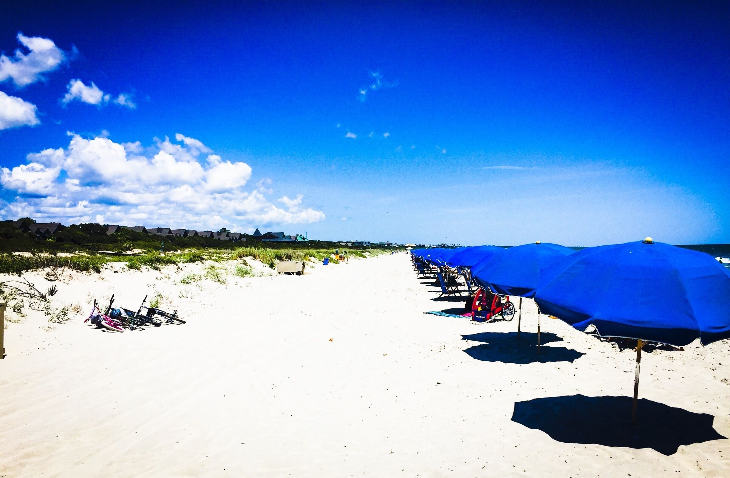 The private part of the beach is the way to go if you can swing it, but the public beach is just as nice. It&#x27;s just more crowded. 