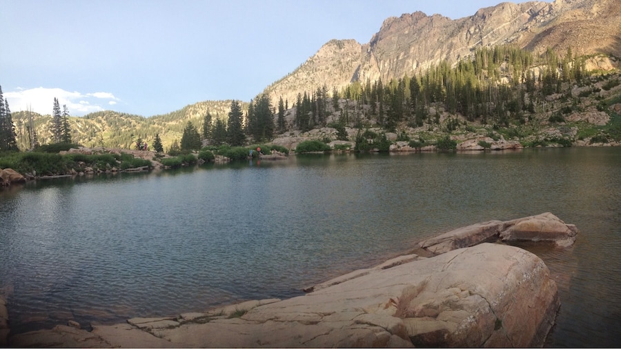 Just beyond Alta is Cecret Lake. It's a beautiful little lake and the trail is only 1 mile long through beautiful wildflowers.