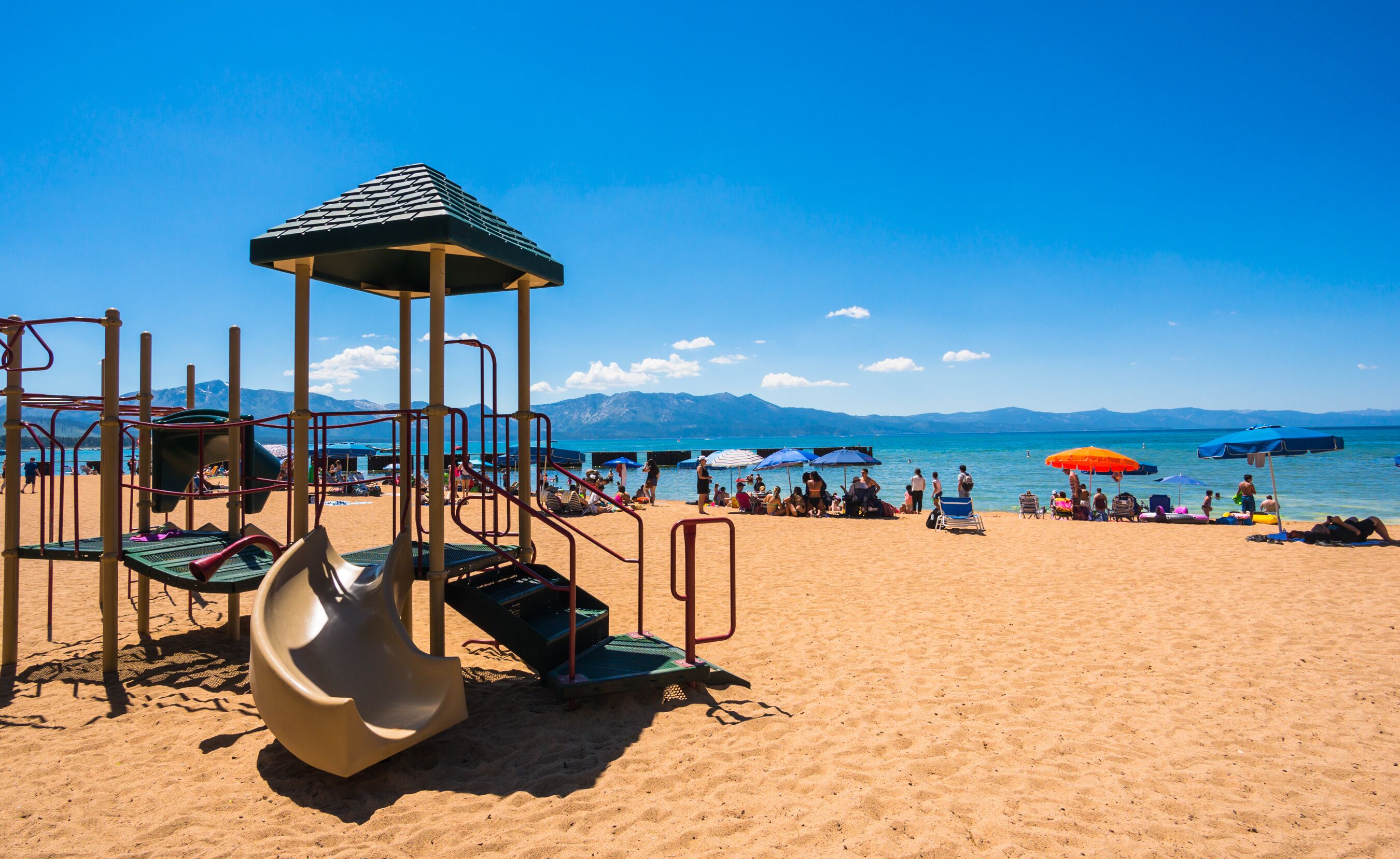 Beautiful Lake Tahoe, California.