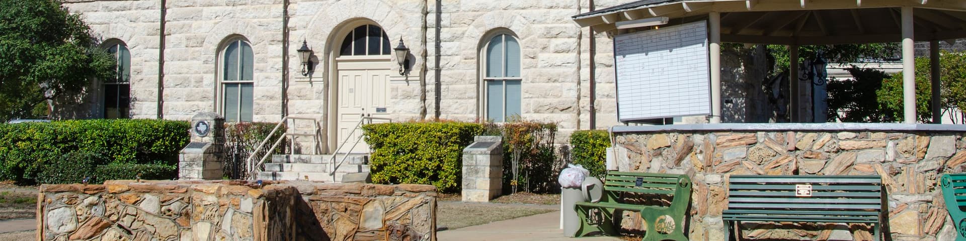 Somervell County Courthouse in Glen Rose, Texas