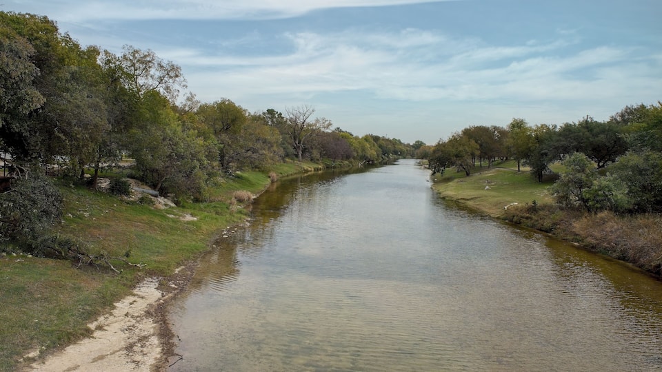 View of the Paluxy River in TX