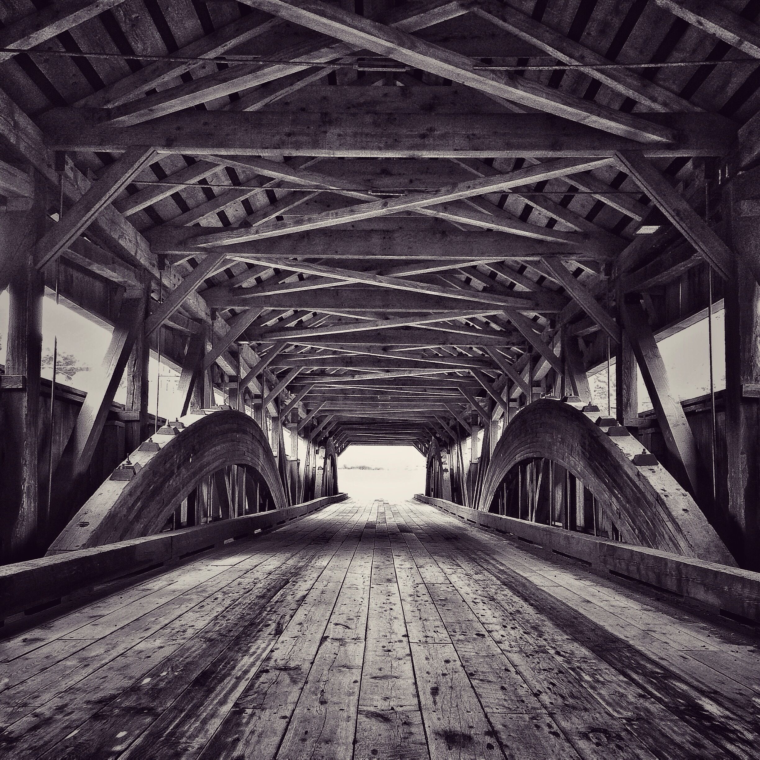 It's nice to drive around and see Vermont's covered bridges. This one isn't too far off the beaten path. 