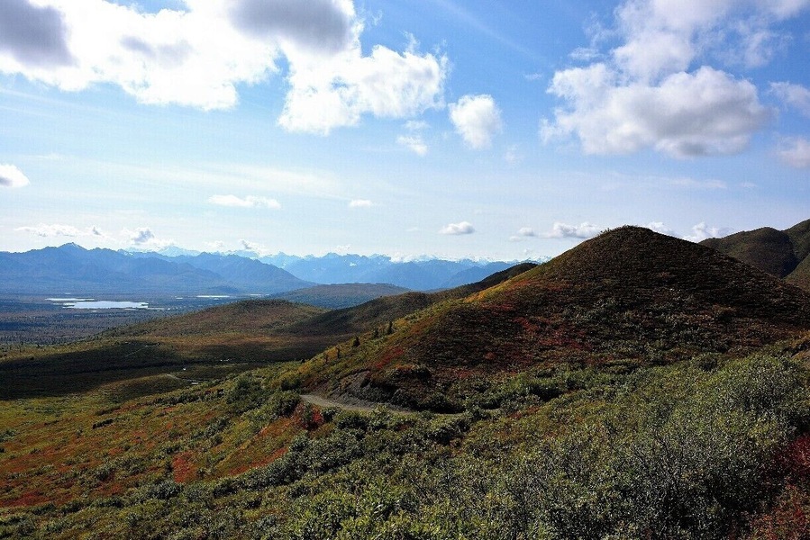 This was a nice and easy ATV ride, loved up there.