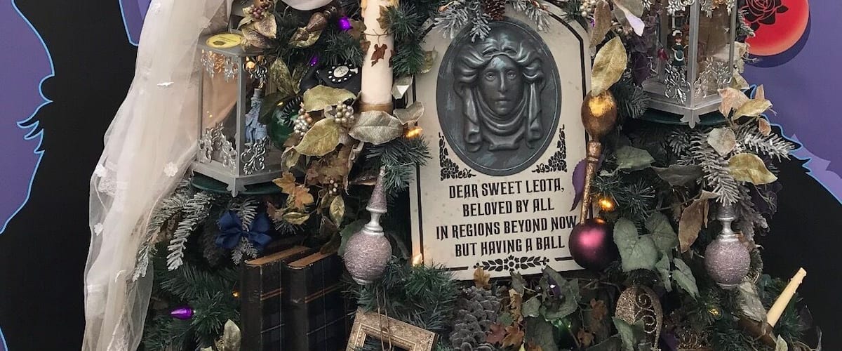 Haunted Mansion tree at Disney Springs