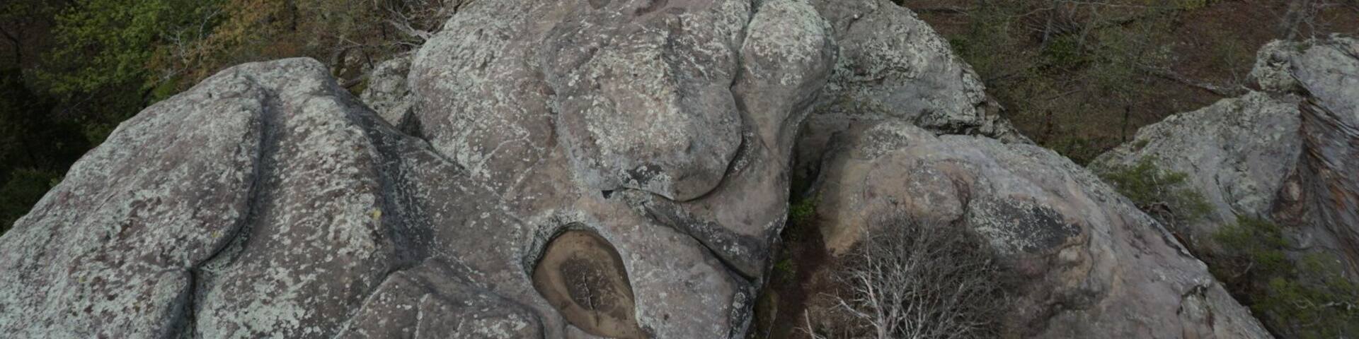 Camel rocks at Shawnee National forest.