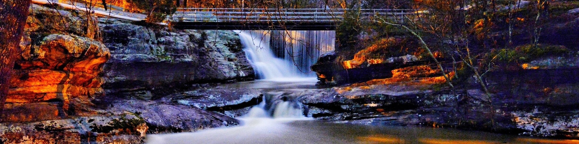 Dixon Springs in Dixon Springs State Park
Photo captured at 830pm. Long exposure- NikonD5200