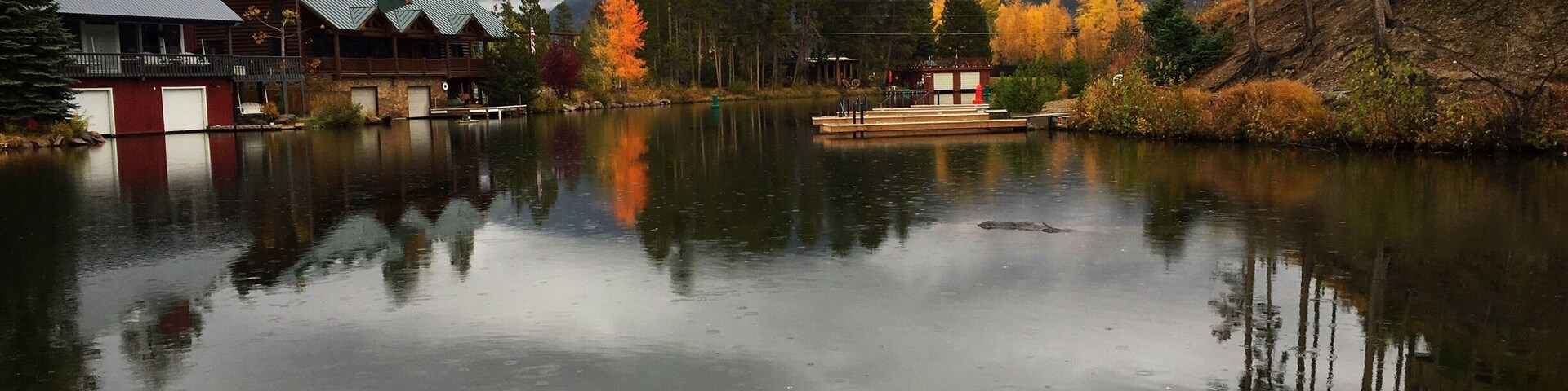 Cool fall morning at Shadow Mountain