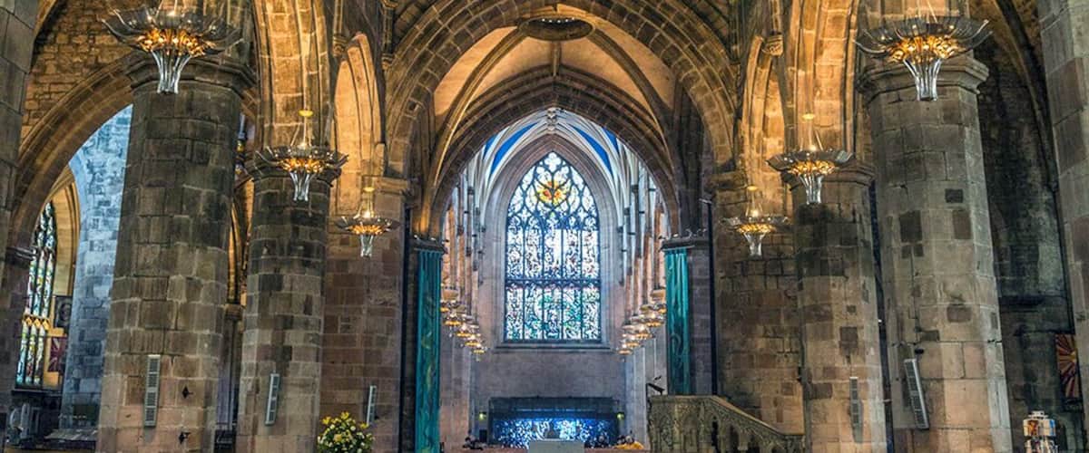 this is inside of St Giles cathedral. Just a beautiful place to walk around. They even let you take photos in here, so no need to sneak them. :D