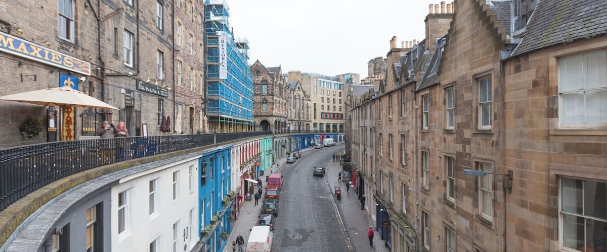 February 2015
A view along Grassmarket in Edinburgh, taken while spending a weekend in this great city.
There are many areas of Edinburgh to explore and having spent a couple of hours on a walking tour here, I would thoroughly recommend this as a way of getting to know those places off the usual tourist track.