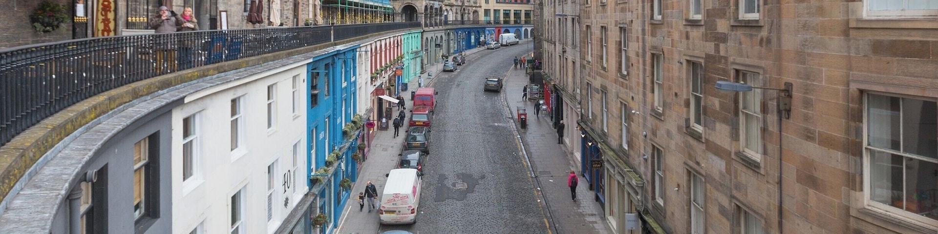 February 2015
A view along Grassmarket in Edinburgh, taken while spending a weekend in this great city.
There are many areas of Edinburgh to explore and having spent a couple of hours on a walking tour here, I would thoroughly recommend this as a way of getting to know those places off the usual tourist track.