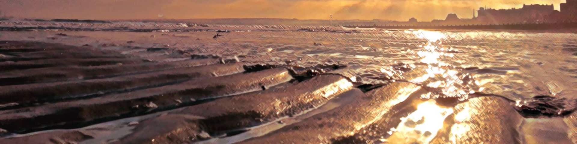 bonnie sunset set the sand off...