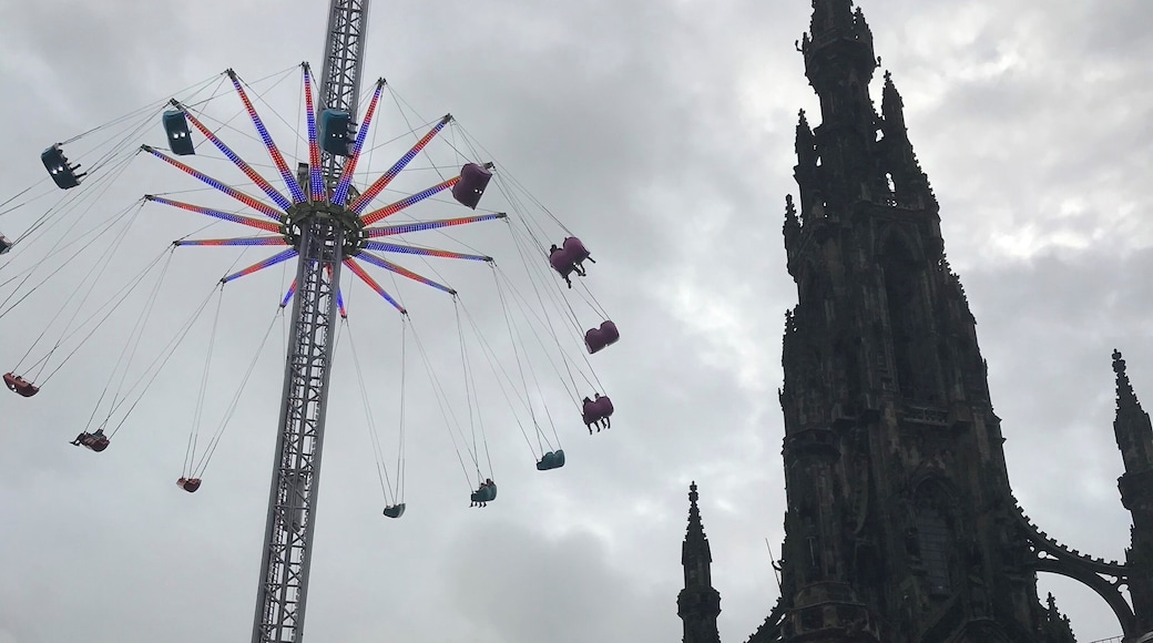 Star flyer is same height as scott monument