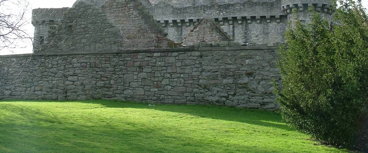 Craigmillar Castle; Edinburgh; Scotland.