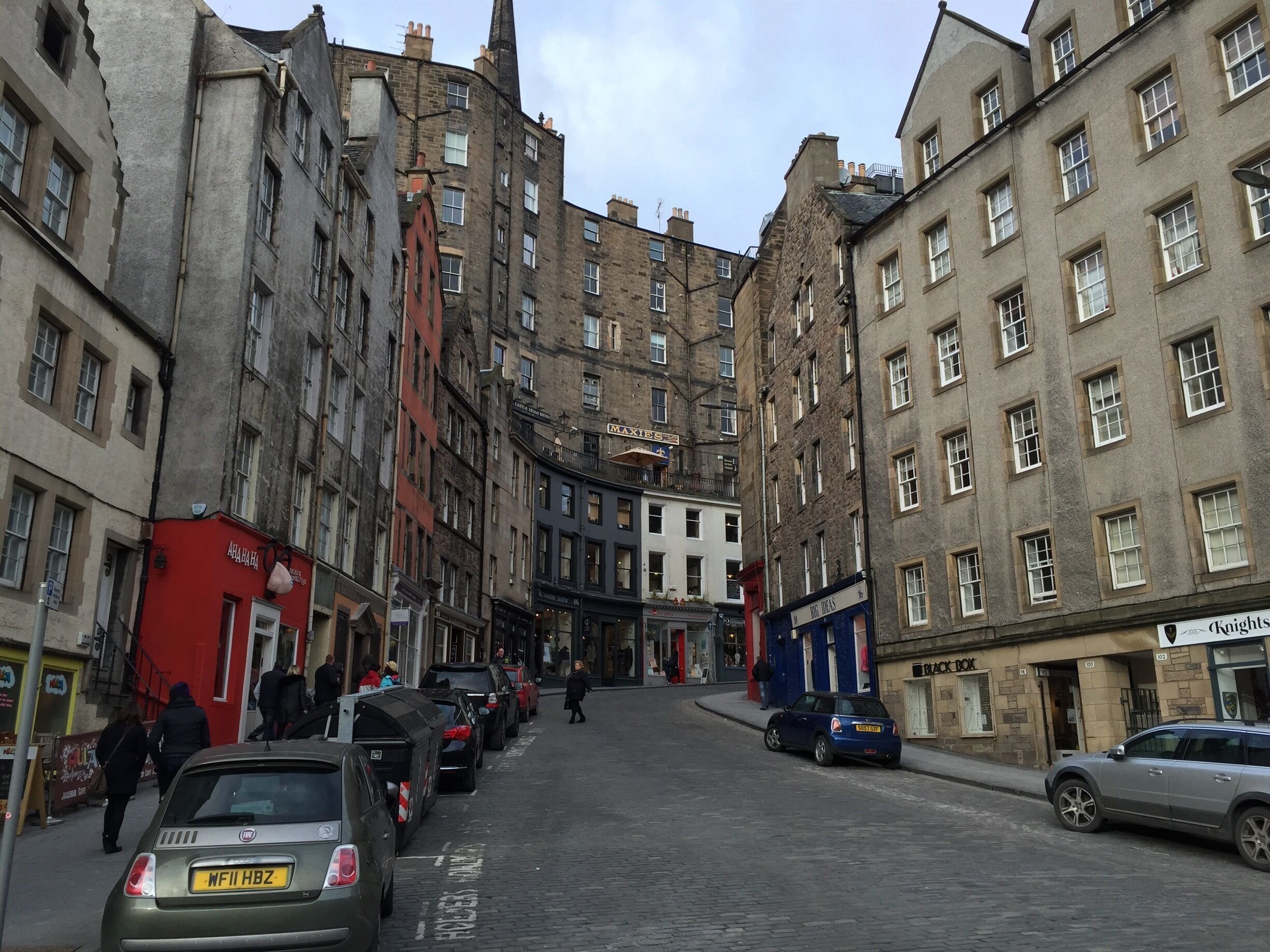 January 2015

View along Grassmarket, a lovely part of Edinburgh.