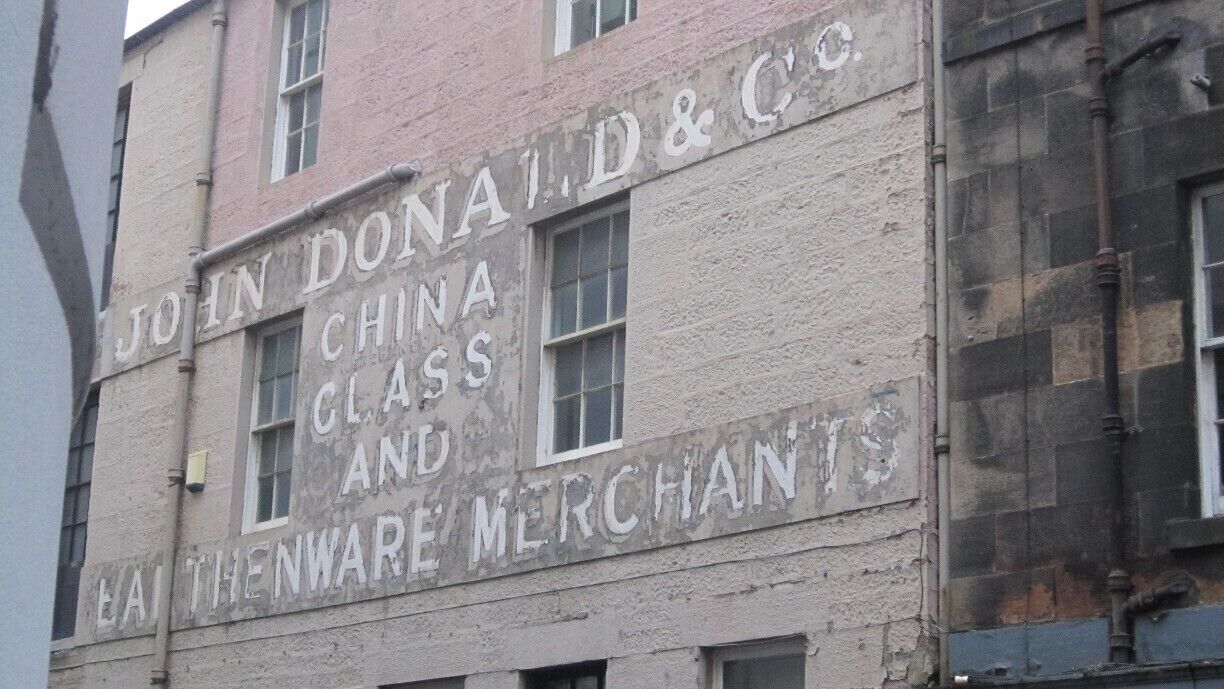 Edinburgh shopping. The store has been here for many years and is still there. At the back of the National Museum of Scotland, a hidden gem.