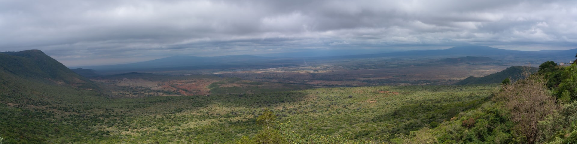 Panorama Of Rift Valley Kenya