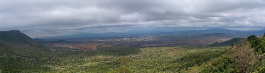 Panorama Of Rift Valley Kenya
