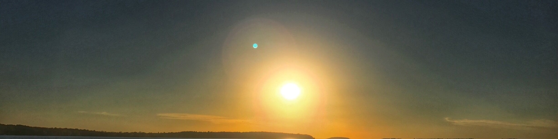 On the way back from Zobel Memorial Park and took this shot as the sun started to set.