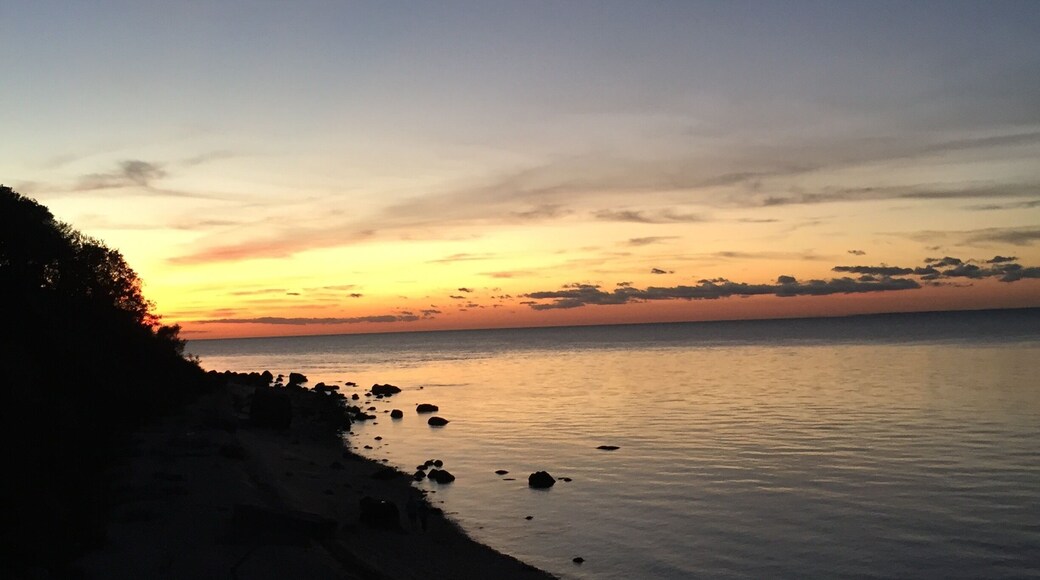 Beautiful spot on the #longisland sound surfing