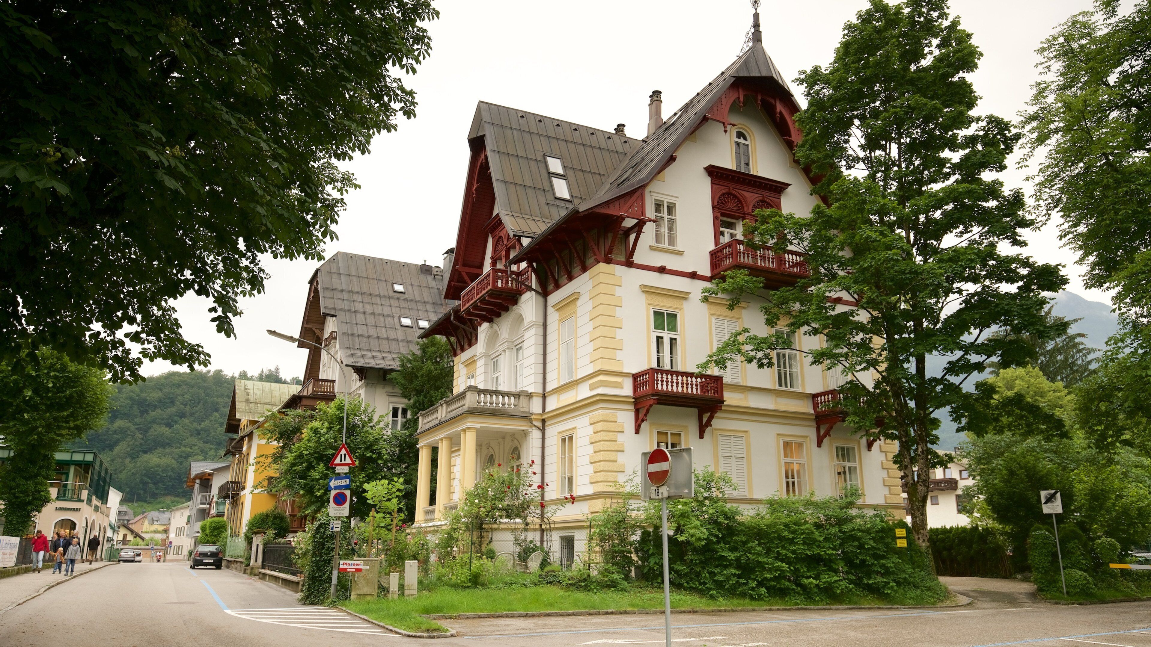 Bad Ischl som inkluderar historiska element