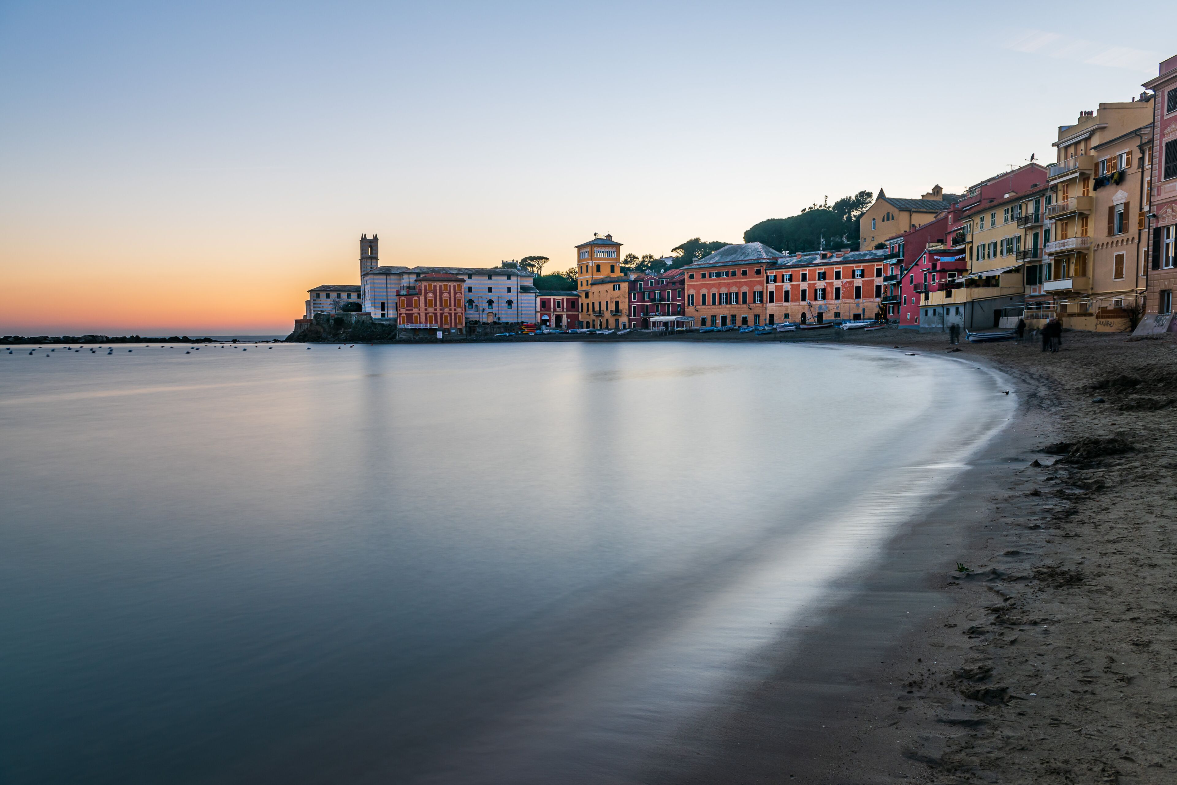 Panorama of the Baia del Silenzio