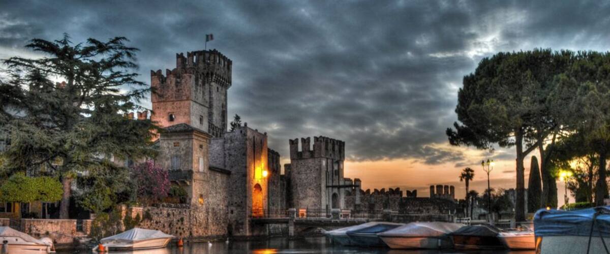 Sirmione, the dock