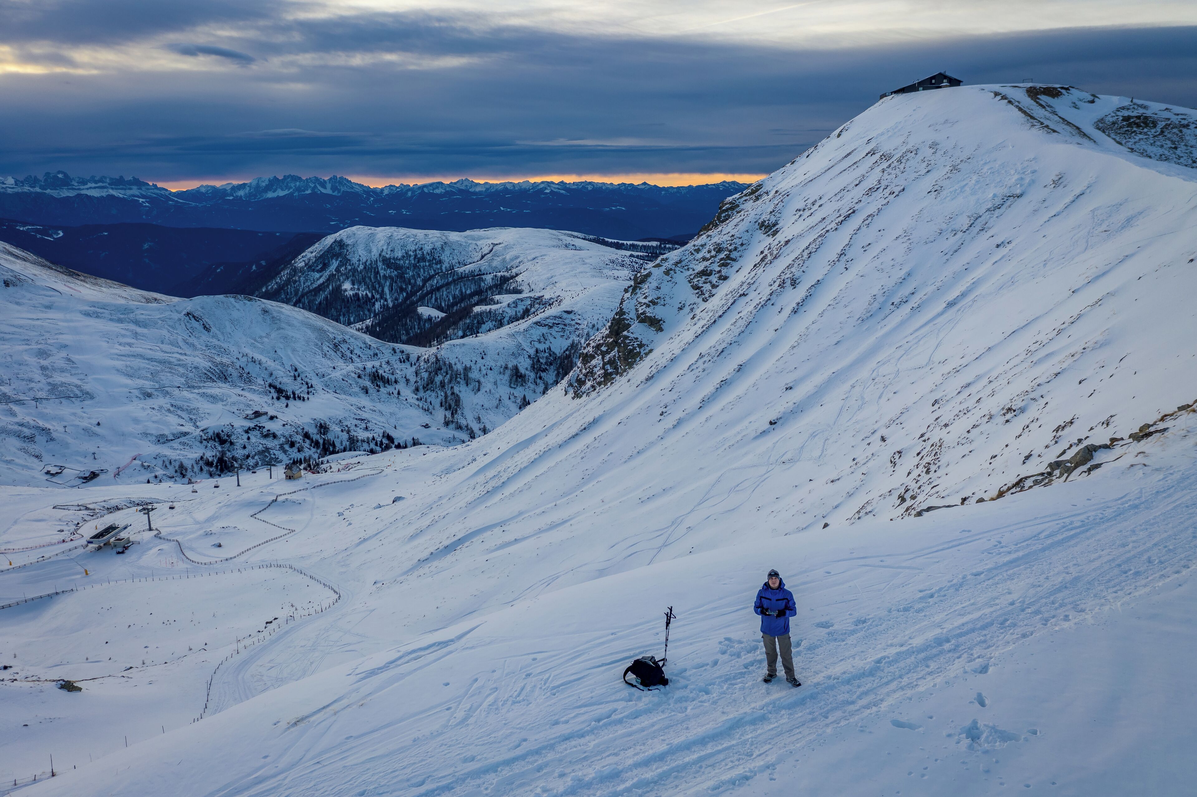 Winter in Italian Alps.
#Adventure