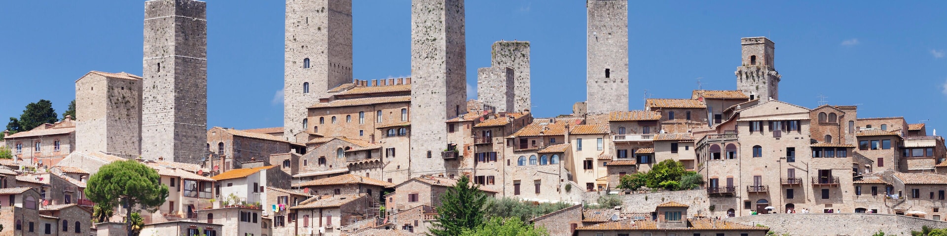 F02522 San Gimignano, a UNESCO World Heritage Site, Tuscany, Province of Siena, Italy