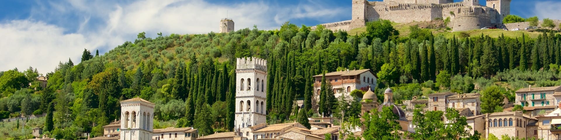 Assisi featuring heritage architecture and a city
