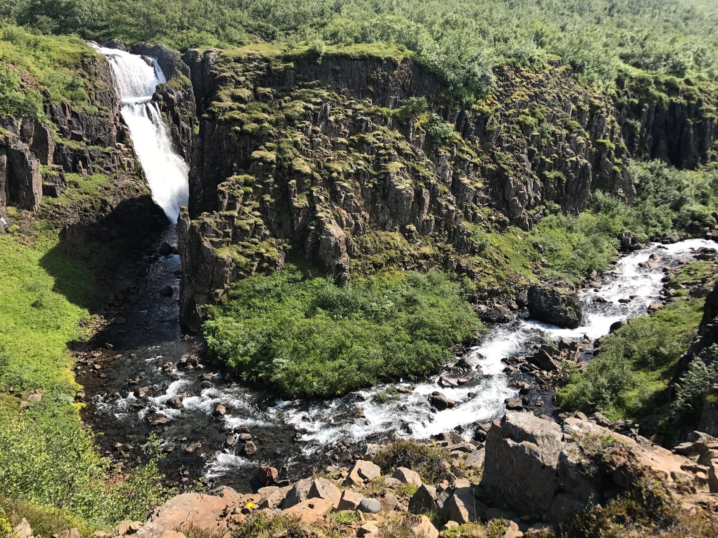 More waterfalls, in more unlikely spots. 