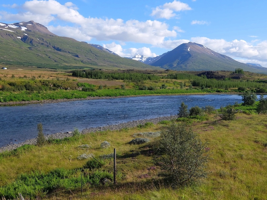 We took a drive around the river close to Egilsstadir and stumbled upon this beautiful view.