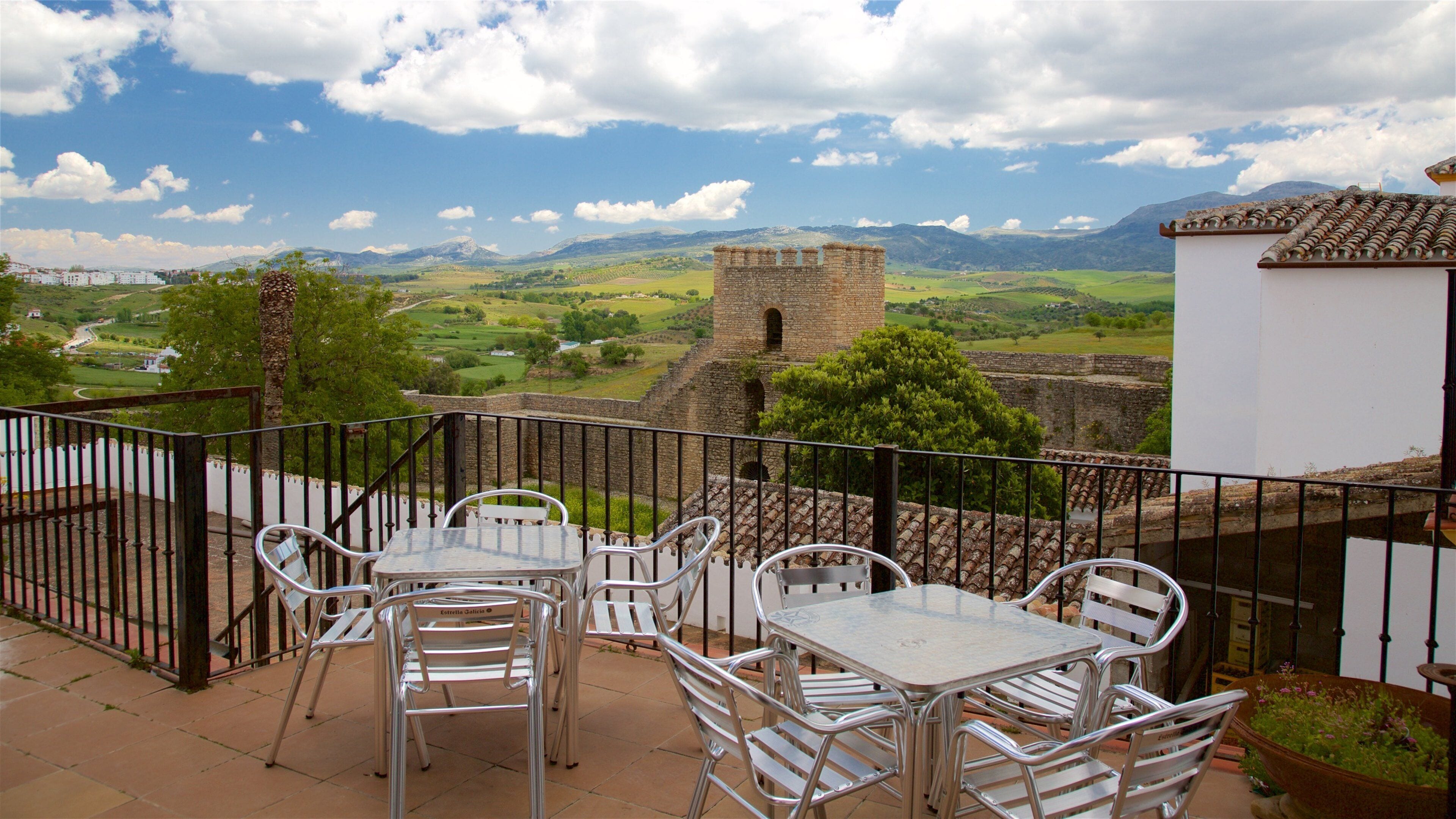Malaga featuring a small town or village