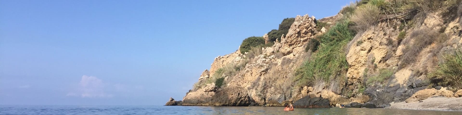 Beautiful beach near Nerja