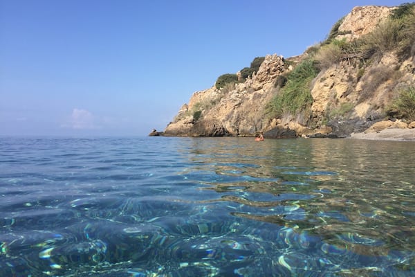 Beautiful beach near Nerja
