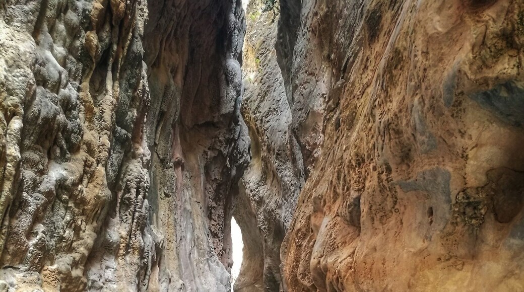 Rio Chillar is such a beautiful walk, taking you deep between mountain cliffs, walking through water and discovering secret pools and waterfalls