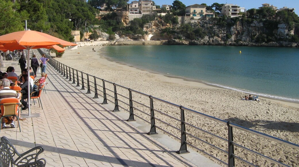Seaside promenade in Porto Cristo, after you go to Drach Caves.