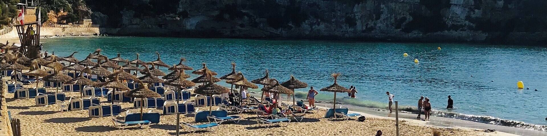 Central beach of Porto Cristo